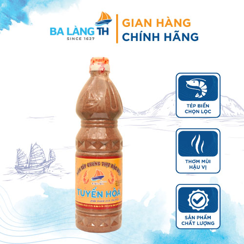 Mắm Tép Chưng Thịt Ba Làng TH Tuyến Hòa 950gr