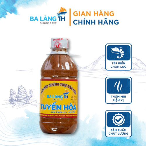 Mắm Tép Chưng Thịt Ba Làng TH Tuyến Hòa 550gr